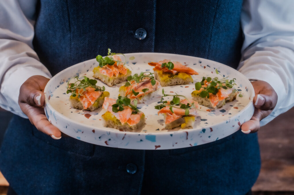 Our catering partners, Green & Fortune, are B Corp certified!